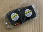 SANYO 9WF0424F6D04 24V 0.076A A90L-0001-0507#B dual pin FANUC cooling fan