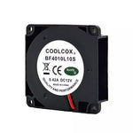 1PCS COOLCOX BF4010L10S 4010 DC12V 0.42A 4cm 2-wire cooling fan
