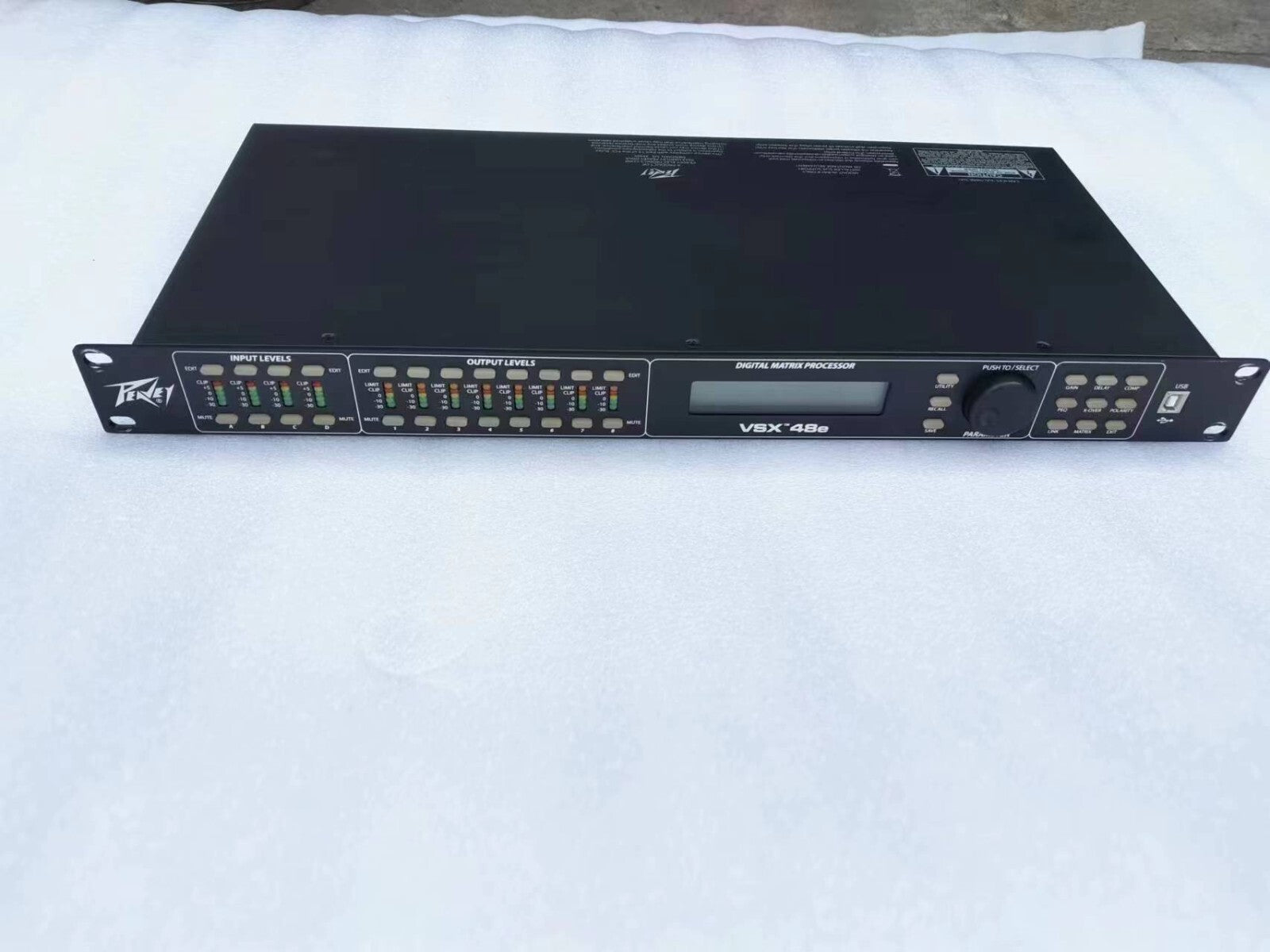 1PC Used Peavey VSX 48E VSX48E Audio Processor by Urgent transportation
