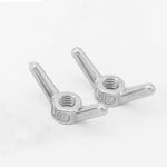 1PCS A2 Stainless Steel Ears Nut M6 M8 M10 M12 - M24 Handle Hand Nuts Fastener