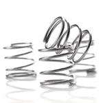 10Pcs Wire Dia 0.6/0.7/0.8mm 304 Stainless Steel Compression Spring OD 5mm-50mm