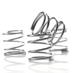 10Pcs Wire Dia 0.6/0.7/0.8mm 304 Stainless Steel Compression Spring OD 5mm-50mm