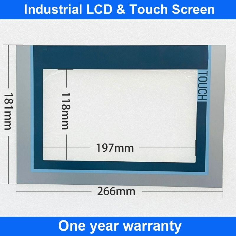 Touch Screen Panel Glass TP900 Comfort 6AV2124-0JC01-0AX0 + Overlay Film