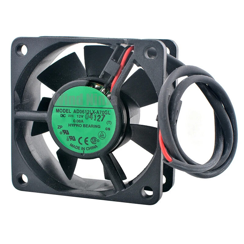 AD0612LX-A70GL 60mm fan 60x60x25mm DC12V 0.08A 2pin Axial flow fan cooling fan