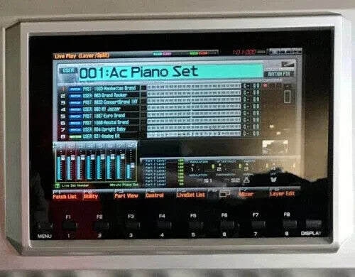 LCD Display Screen For ROLAND FANTOM G6 G7 G8 Repair Replacement