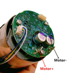 NIDEC 13F704Q820 DC22.2V 350W High Speed DC Brushless Fan Vacuum Cleaner Motor