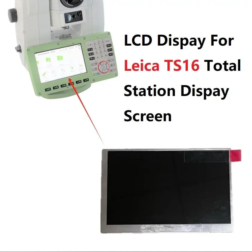 LCD Display Screen for Leica TS10 TS13 TS16 TS60 TZ12 Total Station