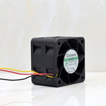 1pc GM1204PQV1-8A Fan DC 12V 2.8W 3wire 40*40*28mm