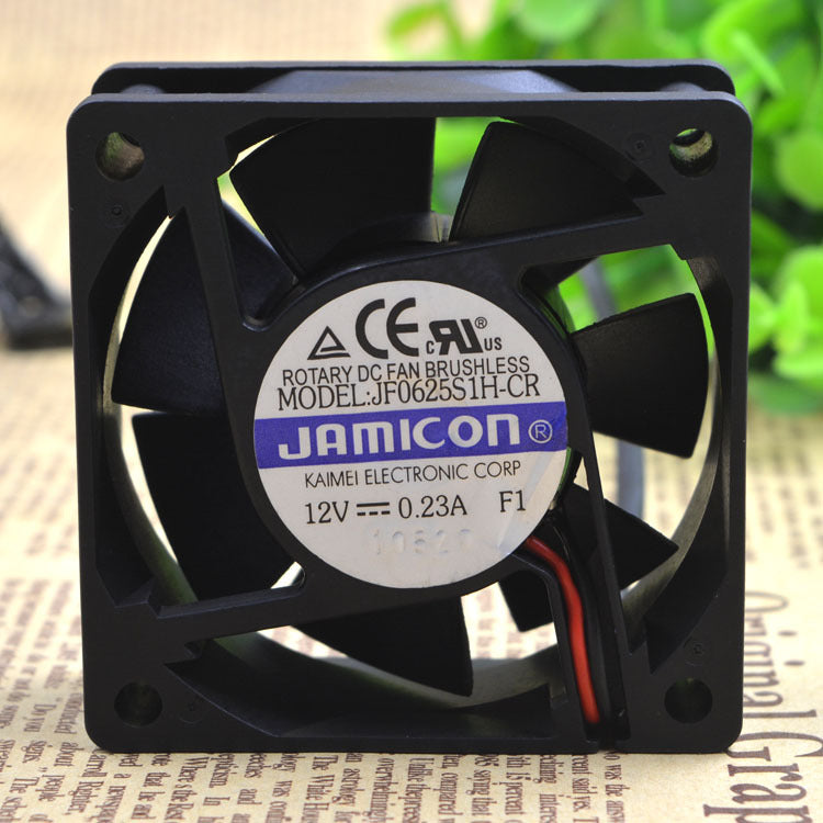 Jamicon 12V 0.23A JF0625S1H-CR 6025 6CM 2pin