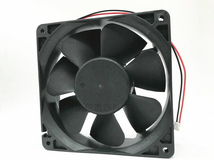 1PC COOLINGFAN DFB123824D DC24V 0.60A 12CM 2-wire gale volume cooling fan