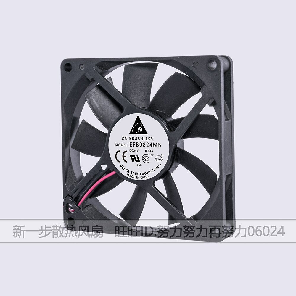 NEW DELTA EFB0824MB 8015 DC24V 0.14A frequency cooling fan