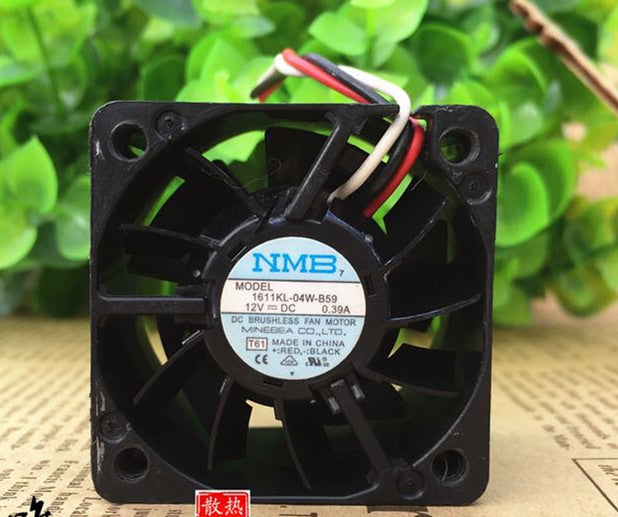 NMB 1611KL-04W-B59 Fan 12V 0.39A 3pin 40*40*28mm Case Cooling Fan