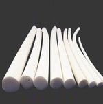 Dia1-20mm Silicone Rubber Foamed Seal Strip Round Sponge Cord Sealing Waterproof