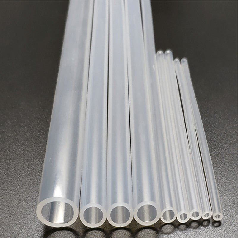 ID 2mm OD 4mm Food Grade Clear Silicone Tubing Beer Milk Hose Pipe Soft Rubber