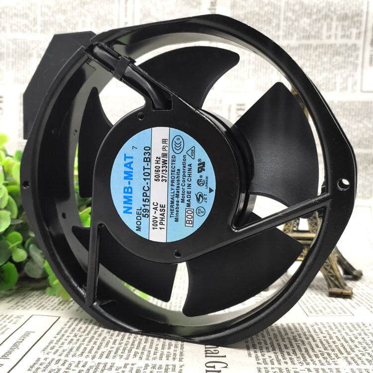 NMB-MAT 5915PC-10T-B30 100VAC Cooling Fan w/ Tracking Number 172*150*38MM