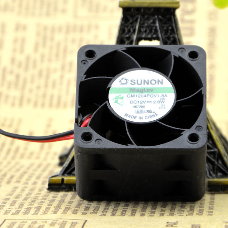 Sunon Maglev GM1204PQV1-8A DC 12V 2.8W 40x40x28mm 2 Pin Case/CPU Cooling Fan