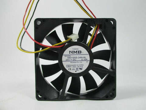 08015SS-24N-AL24V silent cooling fan 0.16A 3wire 80*15mm