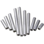 M3 Aluminum Column Round Threaded Sleeve Stud Standoff Nut Connector / OD 6mm