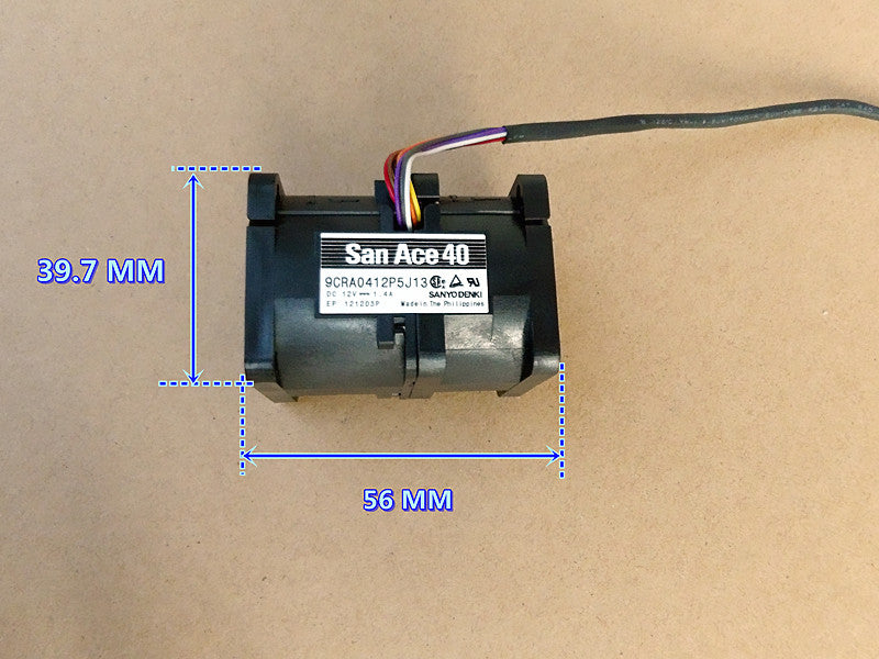 San Ace40 9CRA0412P5J13 Powerful supercharger / server DC Brushless Cooling Fan
