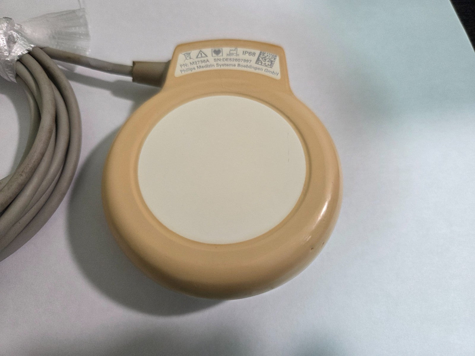 1pc PHILIPS REF M2736A Ultrasound Fetal Transducer