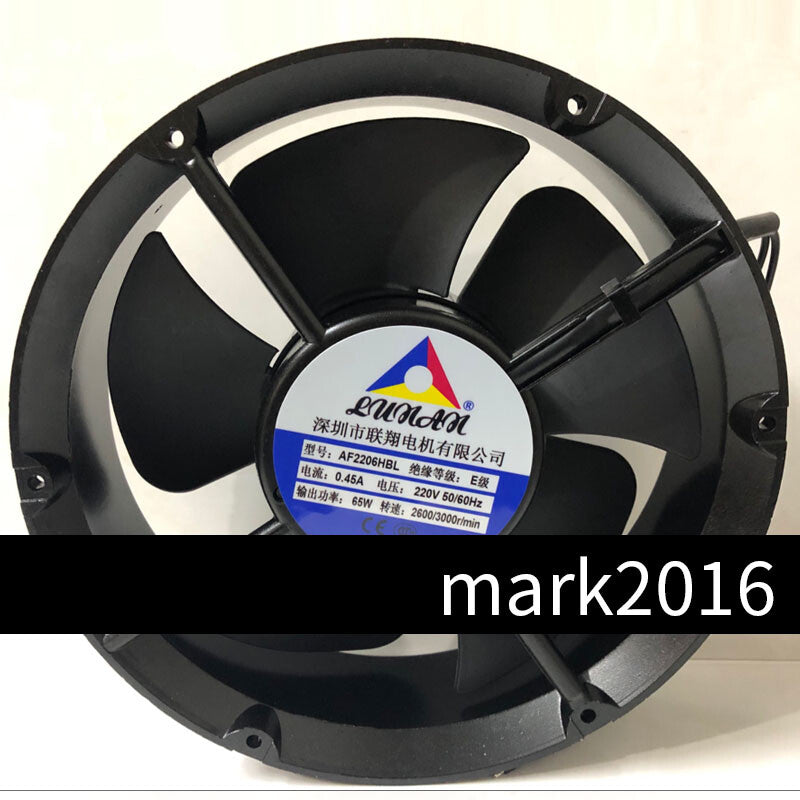 AF2206HBL 200*200*60 0.45A 65W 220V full circle