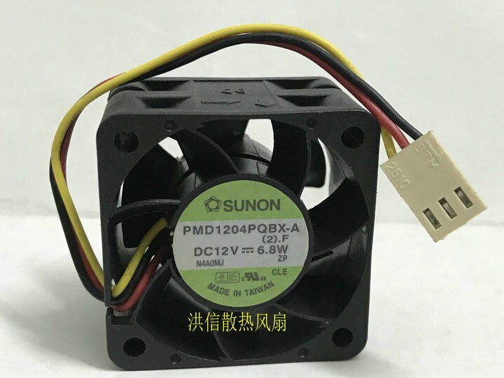 SUNON 4028 PMD1204PQBX-A DC12V 6.8W high speed cooling fan 3pin