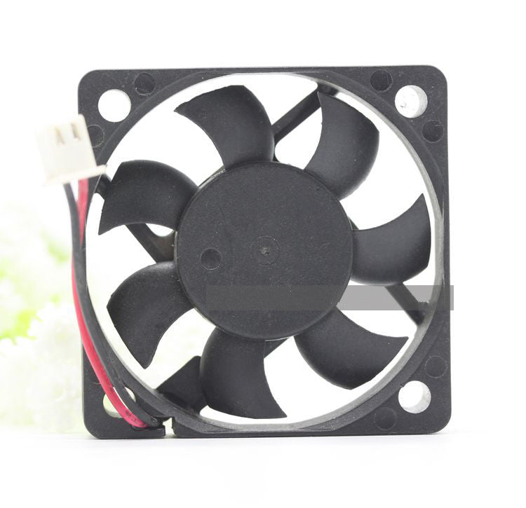 1PC YFLELE A5010L12S 12V 0.08A 5010 5CM 2 wire cooling fan