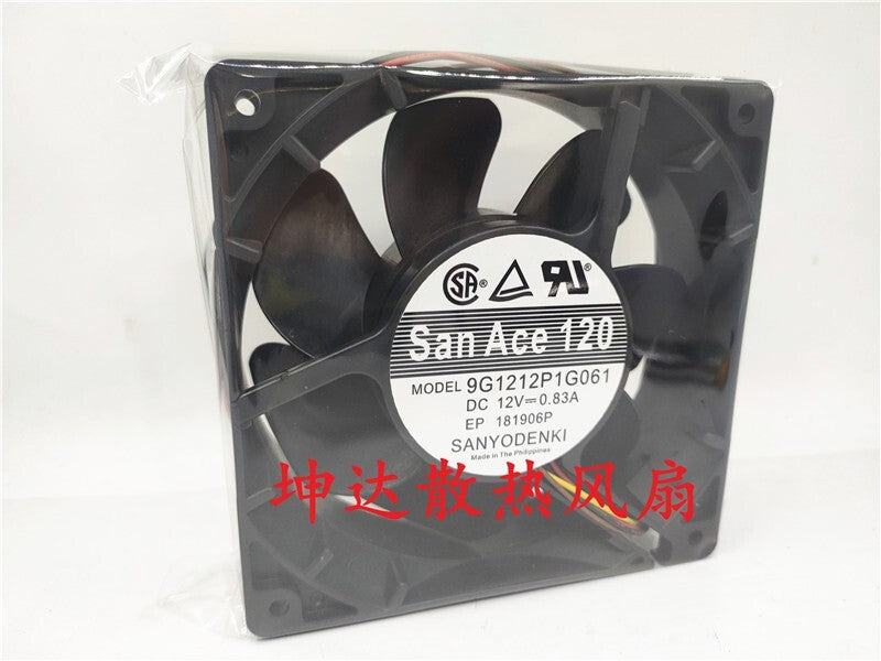 SanAce120 9G1212P1G061 DC12V 0.83A 12038 120mm inverter fan