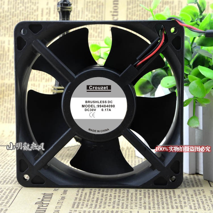1PC Crouzet 99484090 30V 0.17A 12CM 12038 Inverter cooling fan