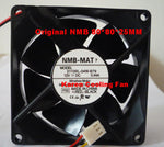 NMB 3110RL-04W-B79 Fan DC 12V 0.44A 80*80*25mm 3-Pin CASE COOLING FAN