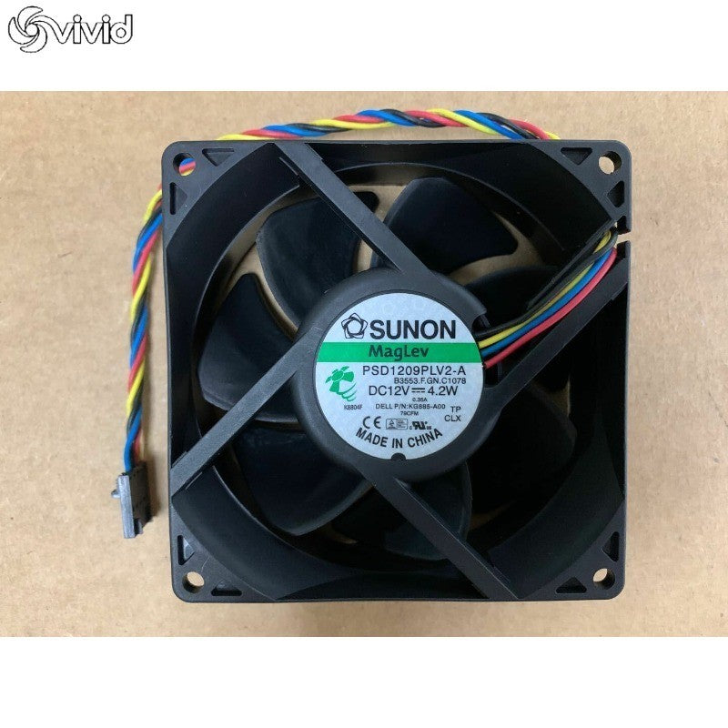 1pcs SUNON PSD1209PLV2-A 9cm 9032 90mm DC 12V 4.2W 4 -wire Fan WC236-A00