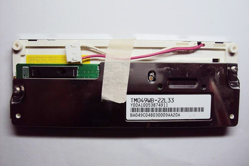 4.9" inch TM049WB-22L33 LCD display screen for Automobile instrument Navigation