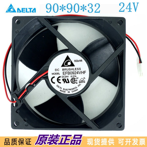 Delta EFB0924VHF Inverter cooling fan DC24V 0.27A 2wire 90*90*32mm