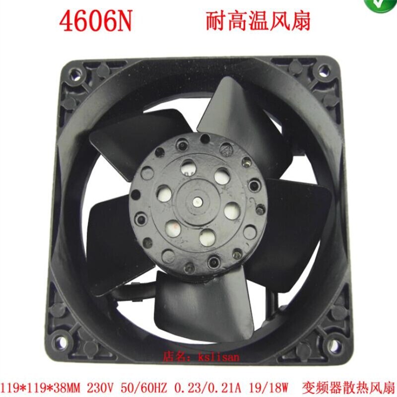 Cooling fan TYP 4606N 115V 20W 12038 High temperature resistant fan 120*120*38MM