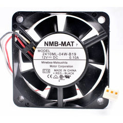 NMB 2410ML-04W-B19 6cm 6025 60x60x25mm DC12V 0.10A cooling fan