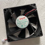 TOYON Cooling Fan TD8020LS DC 12V 0.08A 8020 8CM 2 Pin 80*80*20MM