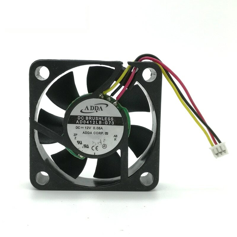 ADDA AD0412LB-G73 4010 40mm DC 12V 0.08A silent dual ball bearing cooling fan
