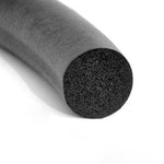 Sponge Cord Black Foam EPDM Rubber Gasket Trim Seal 2mm 5 6 7 8 9 10 12 14~20mm