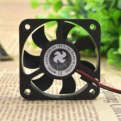 5cm silent cooling fan 12V 0.10A CDH5010S humidifier Charger 2 pin