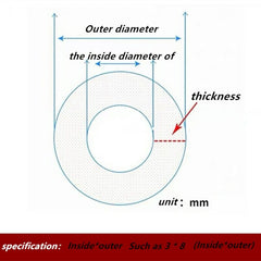 1/3/5 Meters ID 6mm OD 9mm Silicone hose Transparent Food Grade pipe Tubing Hose