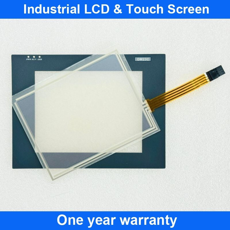 Touch Screen Panel Glass H.DM23E.001 X1.DM23E-TY1-F02M DM23E + Overlay Film