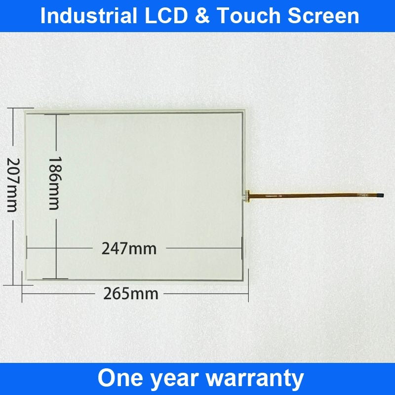 Touch Screen Panel Glass For MP370 TOUCH-12 TFT MP370-12 6AV6 545-0DA10-0AX0