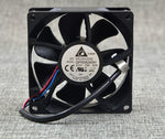 Delta QFR0824SH 8025 8cm 24V DC 3wire cooling fan