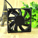 ADDA AD0812XB-D91GP DC 12V 0.38A 2Pin 80x80x15mm BALL BEARING Case Cooling Fan