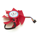 NTK FD8025U12S 12V 0.48A 75*39*39mm XFX HD5870 HD5850 graphics card cooling fan