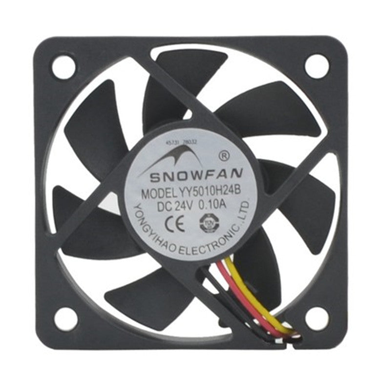 1pcs YY5010H24B double ball bearing cooling fan 5010 inverter fan 24V 0.10A 3pin