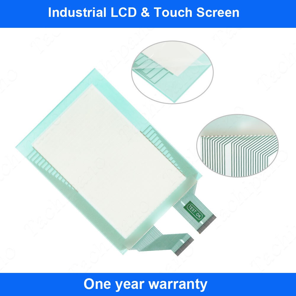 QPI-21100-E2P Touch Panel for GE FANUC QPI21100E2P Screen + Protective Film