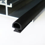 10Meters Bottom width 5/6/7mm sealing strips bridge aluminum door/window sealed