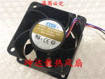 1 PCS AVC Fan 2B06038B48H DC48V 0.35A 6CM 4-wire PWM cooling Fan
