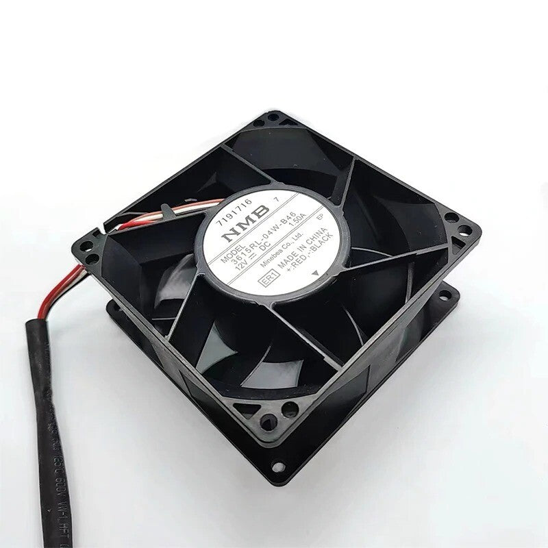 NMB 3615RL-04W-B46 12V 1.5A 9238 9cm 4-wire PWM IP68 waterproof cooling fan